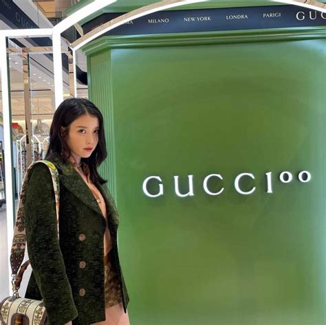 is v brand ambassador of gucci